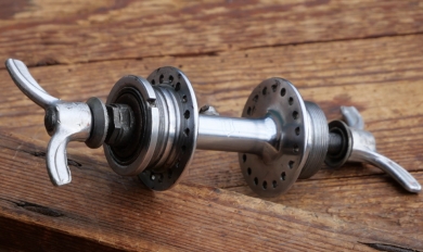 Nabe Hinterrad, Union Wende-Nabe, für Rennrad, verchromt, original 30er-60er Jahre, gebr. 