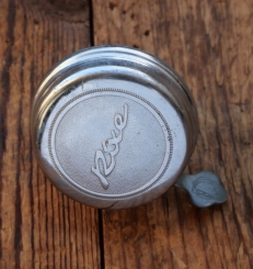 Fahrrad/Moped Klingel Deckel RIXE, orig. 1960er/70er Jahre, verchromt, gebr. 