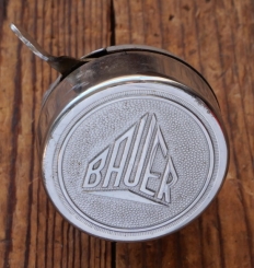 Fahrrad/Moped Klingel BAUER, orig. 1950er/60er Jahre, verchromt, gebr. 