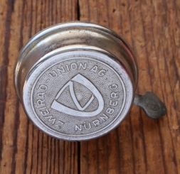 Fahrrad/Moped Klingel ZWEIRAD-UNION/Nürnberg, orig. 1950er/60er Jahre, verchromt, gebr. 