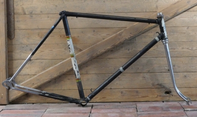 Fahrradrahmen FBL/W. Linke, Berlin, Herrenausführung für Rennrad 27/28 Zoll, DDR frühe 50er J. 