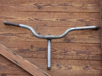 Mopedlenker, original 50er Jahre, verchromt, gebr. 