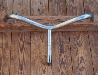 Fahrradlenker, original 20er/30er Jahre, verchromt, für Tourenrad, gebr. 