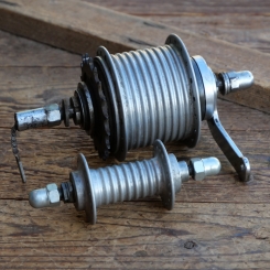 Nabe Hinterrad/Vorderrad Fahrrad, F&S Torpedo 3-Gang Mod. 53 "Dicke Berta", Bj. 1955, gebr. 