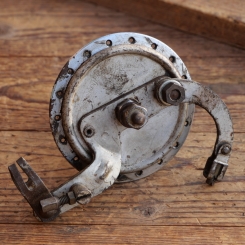 Nabe Vorderrad Fahrrad/Motorfahrrad, PRÄNAFA Trommelbremsnabe, 30er-50er J., gebr. 