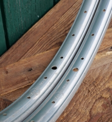 Felgensatz WEINMANN, Sondermaß 650B, Alu silber, 60er/70er J., z.B. für KETTLER Alu-Rad, NOS 