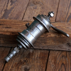 Nabe Hinterrad Fahrrad, F+S Torpedo Mod. 09, Bj. 1928, frühe Chromausführung, gebraucht 