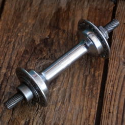 Nabe Vorderrad Fahrrad, F+S, verchromt, 50er J., gebraucht 