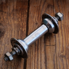 Nabe Vorderrad Fahrrad, GÖRICKE, verchromt, 30er/50er J., gebraucht 