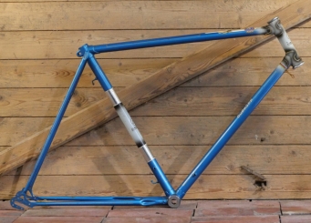 Fahrradrahmen DÜRKOPP Mod. Super de Luxe, 26 Zoll, Herrenausführung für Sportrad, Ende 50er J., NOS 