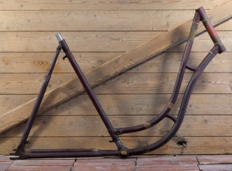 Fahrradrahmen ADLER, 28 Zoll, Damenausführung für Tourenrad, 40er/50er J., gebr. 