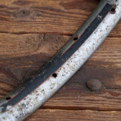 Wulstfelge 28 Zoll, Außendurchmesser ca. 645 mm, 20er/30er Jahre, Breite ca. 33 mm, 36 Loch, verchromt, gebr. 