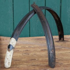 Schutzbleche Satz, 28 Zoll, Herrenausführung, 10er/20er J., schwarz, gebr. 