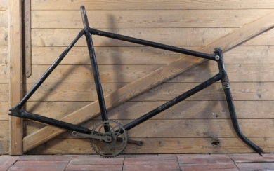 Fahrrad - Herrenrahmen SIEGESLAUF / Berlin, frühe 1930er J., für Ballonrad, gebr. 