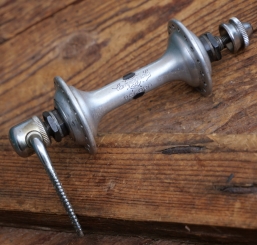 Nabe Vorderrad Fahrrad, CAMPAGNOLO Record, original 70er/80er J., gebraucht 