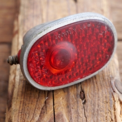 Rücklicht ULO, orig. 60er/70er Jahre, Alu/Weißblech, gebr. 