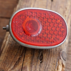 Rücklicht ULO, orig. 60er/70er Jahre, Alu/Weißblech, gebr. 
