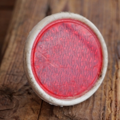 Rückstrahler, orig. 70er Jahre, Kunststoff, NOS 