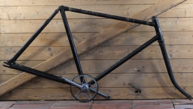 Fahrradrahmen NSU Flux, für Tourenrad, Herren, 28 Zoll, Stahl, 40er J., gebr. 