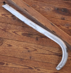 Kettenschutz GÖRICKE, Aluminium, Länge ca. 52cm, orig. 30er-50er J., gebr. 