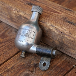 Dynamo ECLAIR, Schweiz orig. 1940er/50er Jahre, Linksläufer, 6V/0,35A, Stahl verchromt, gebr. 