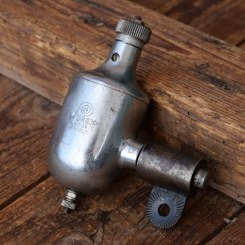 Dynamo SURE Super, Schweiz orig. 1940er/50er Jahre, Linksläufer, 6V, Stahl verchromt, gebr. 