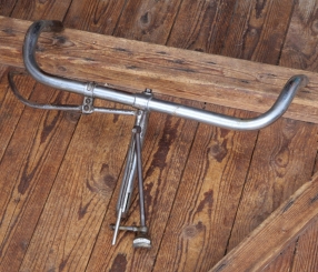 Fahrradlenker OPEL, original 30er Jahre,  Englische Form, verchromt, gebr. 