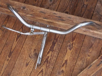 Fahrradlenker HAWEG, original 30er-50er Jahre, verchromt, gebr. 
