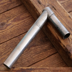 Winkelsattelstütze BRENNABOR, Durchmesser: ca. 25,0 mm, Schaftlänge: ca 160 mm, orig. 00er-20er  Jahre, gebr. 