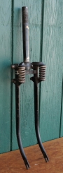 Federgabel IDEAL Mod. TU3 für  Hilfsmotorfahrrad mit Ballonbereifung, 30er-50er J. 26 x 2.00, gebr.  