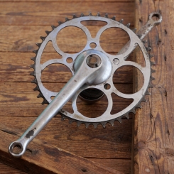 Tretlager MIELE für Tourenrad, orig. 30er-50er J., verchromt, Glockenlager, gebr. 