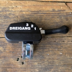 Schalthebel für F&S 3-Gang, Neuauflage,  Standardausführung schwarz 