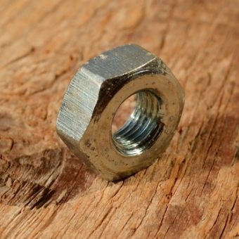 Achsmutter FG 7.9mm, verzinkt, für Vorderachse 