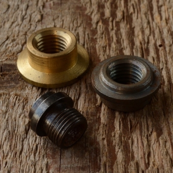 Tankgewindestutzen M14 x 1.5mm , Innengewinde, Messing, zum Einlöten 