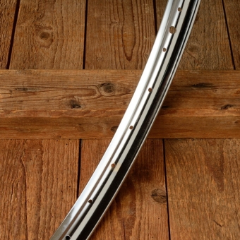 Felge 26" x 1 1/2  (584)  WESTWOOD Profil, Stahl verchromt, 40 Loch, 38mm breit, Bohrung 4,5mm 