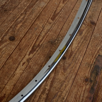 Fahrradfelge Kastenprofil, 26" x 1.75 (559-22), verchromt, 36Loch, ca. 28mm breit aussen 