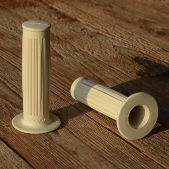 Griffbezug Moped/Mofa "MAGURA", creme-weiß, L: 100 mm, passend als Festgriff 22 mm 