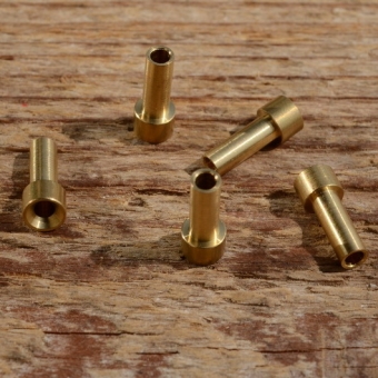 Lötnippel, D=4.5/3.0/2.0mm, L=11.0mm, Messing, FIX Bez. 16A 