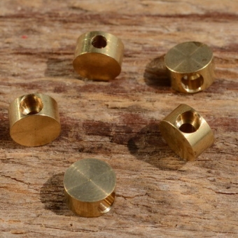 Lötnippel, D=5.5/1.8mm, L=3.0mm, Messing FIX Bez. 10A 