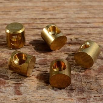 Lötnippel, D=8.0/3.2mm, L=8.0mm, Messing, FIX Bez. 19 