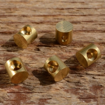 Lötnippel, D=5.5/2.0mm, L=5.5mm, Messing, FIX Bez. 12F 