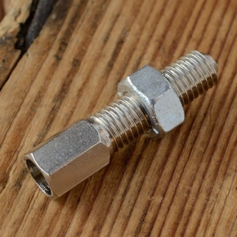 Stellschraube M7, L=25mm, Messing vernickelt 