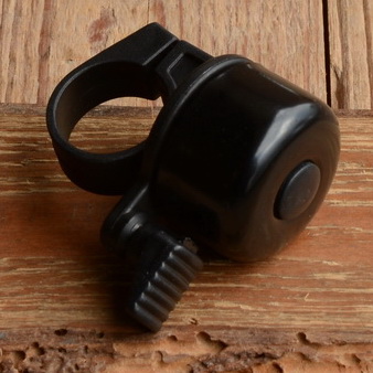 Glocke "PING", schwarz, 35mm 