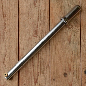 Luftpumpe mit Metallgriff, federnd, von 335 - 350mm, verchromt 