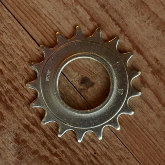 Ritzel 1/2 x 1/8 Schraubausführung, "Z=17", glanzverzinkt 