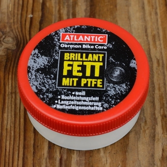 Kugellagerfett "ATLANTIC Brillant", Hochleistungsfett mit PTFE f. höchste Ansprüche, weiß,  Dose, 40gr. 