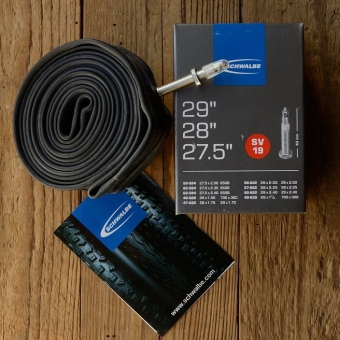 Fahrrad - Schlauch, 27.5 /28/29 x 1.5 - 2.4 (40/62-584/635), Sclaverand Ventil (SV19) "SCHWALBE" 