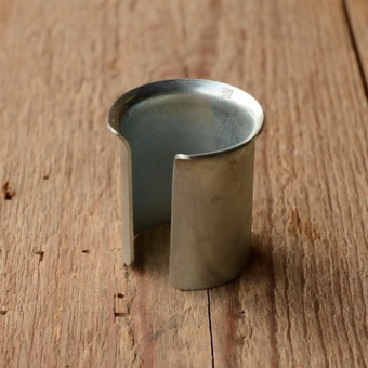 Sattelstützen-Beilage (Kalibrierhülse) 1,0 mm, glanzverzinkt 