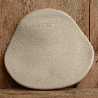 Satteldecke einzeln für Denfeld Moped Schwingsattel, creme-weiß, paßt auch für andere Sattelfabrikate 