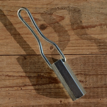 Kerzenschlüssel, klappbar, glanzverzinkt, lange Ausf., SW=21mm, passend f. Standardkerzen 14 mm 